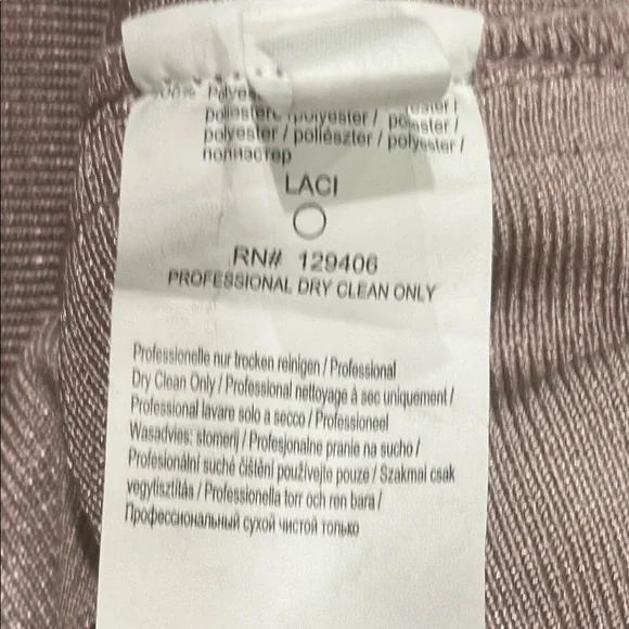 VENUS Long Sleeve Dress with Lattice Detail in Mauve. New, never worn. - Picture 8 of 11